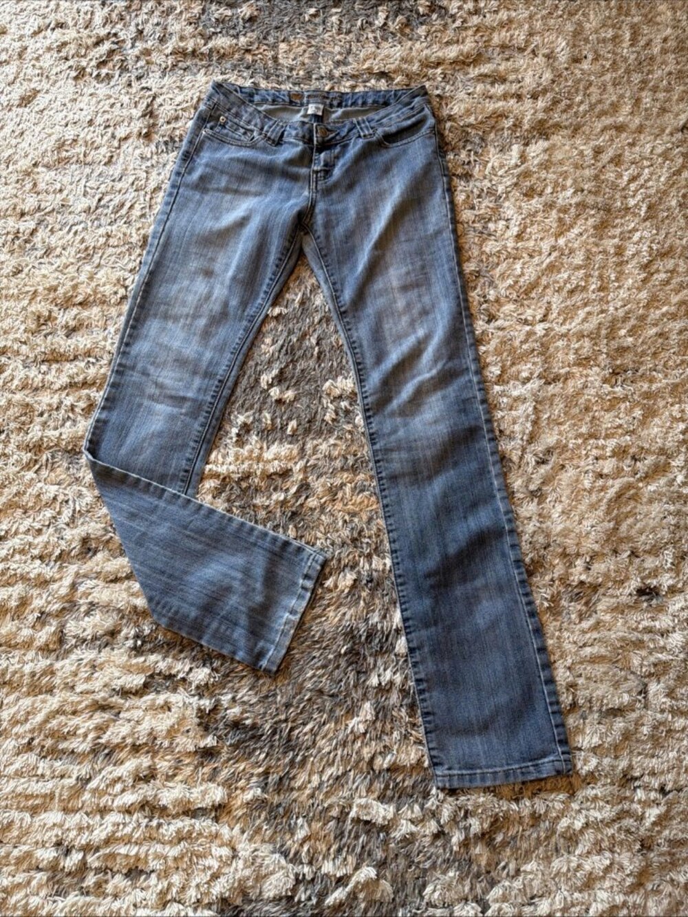 VTG WET SEAL Low Rise Y2K Straight Leg Jeans Women's 7 Long